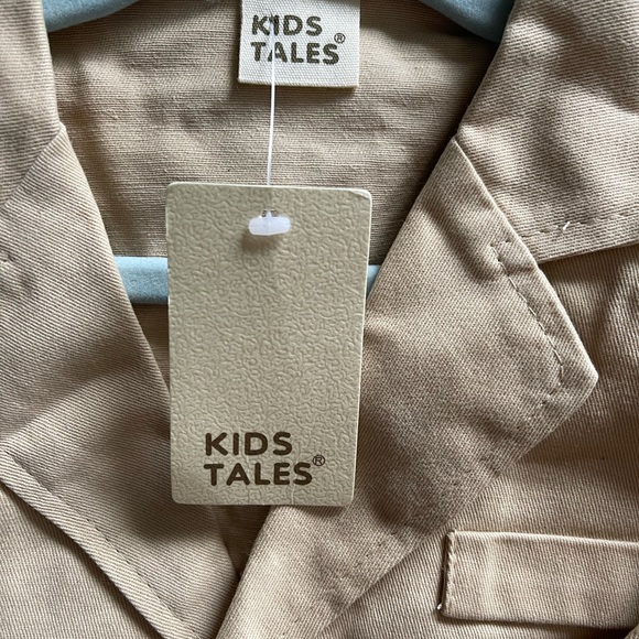Toddler boys Khaki blazer - Picture 3 of 3